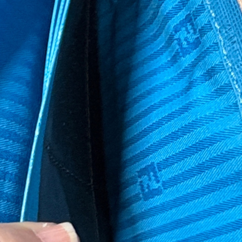 Fendi Rainbow Colorblock Leather Continental Wallet Blue & Pink GUC - Picture 12 of 12